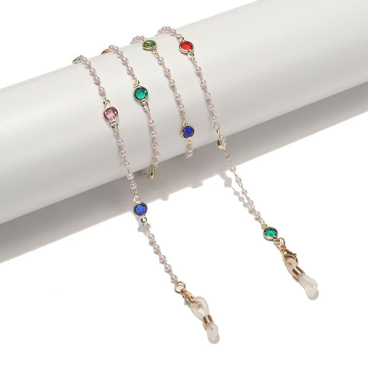 Colorful Beaded Eyewear Chain Bowlift