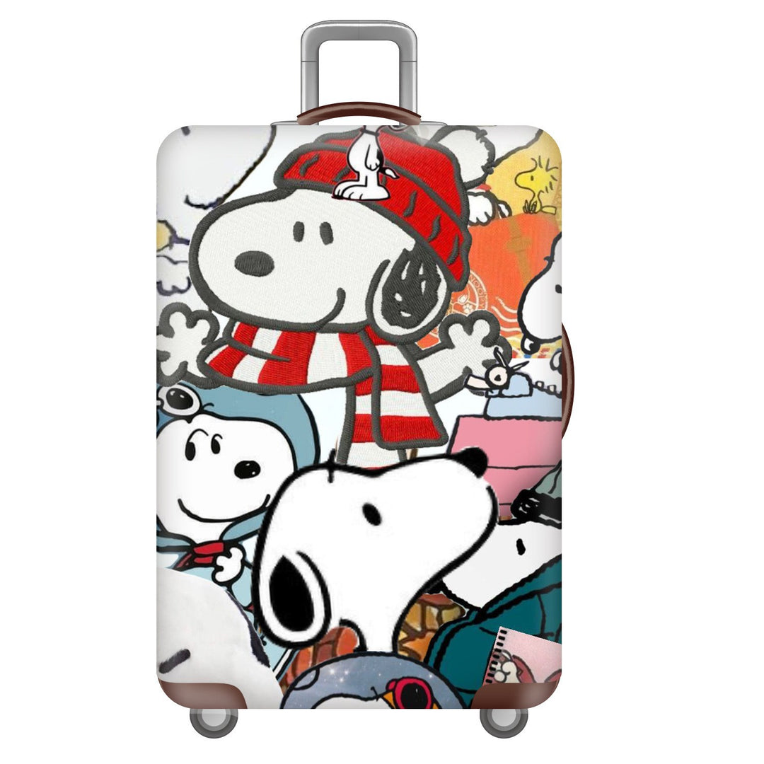 Unisex Hard-shell luggage with playful Snoopy motif Bowlift