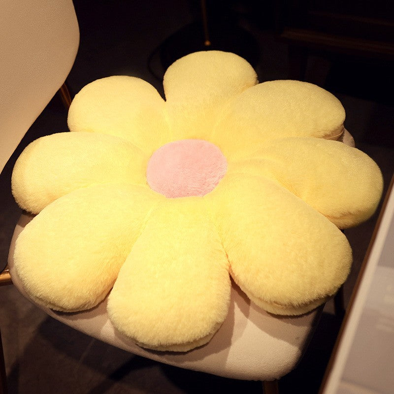 Plush seat cushion in flower shape Bowlift