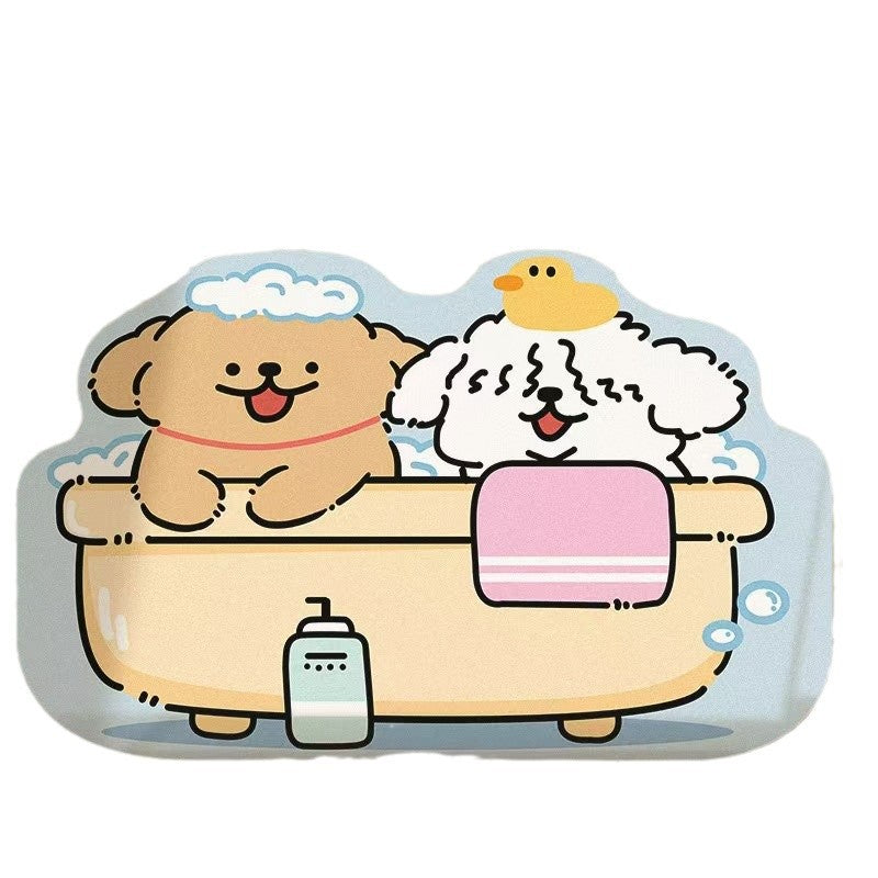 Cartoon Bath Mat Bowlift