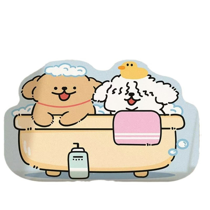 Cartoon Bath Mat Bowlift