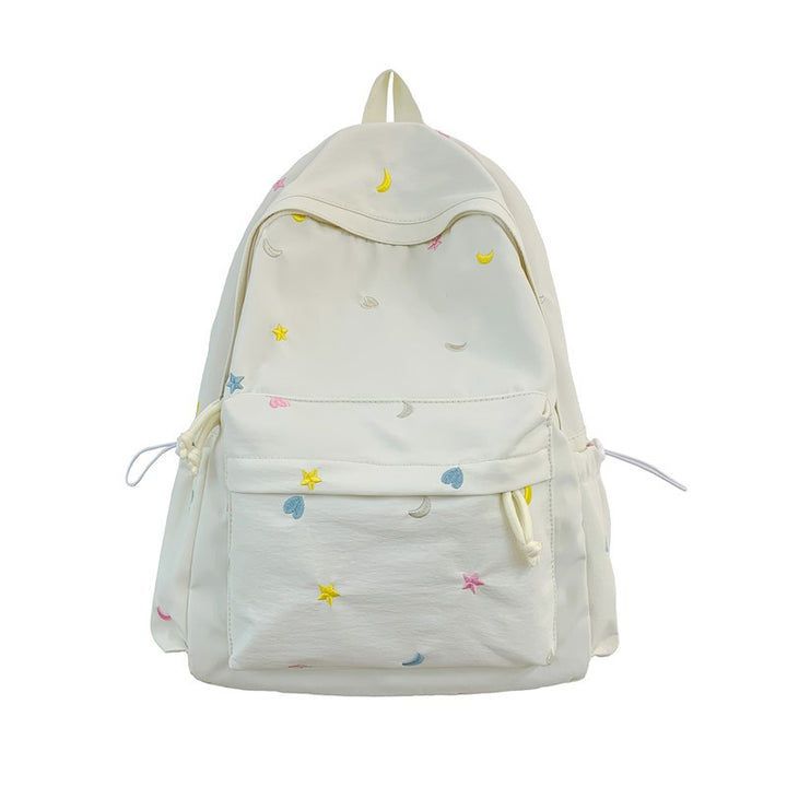 Leisure backpack with colorful design and versatile compartments Bowlift