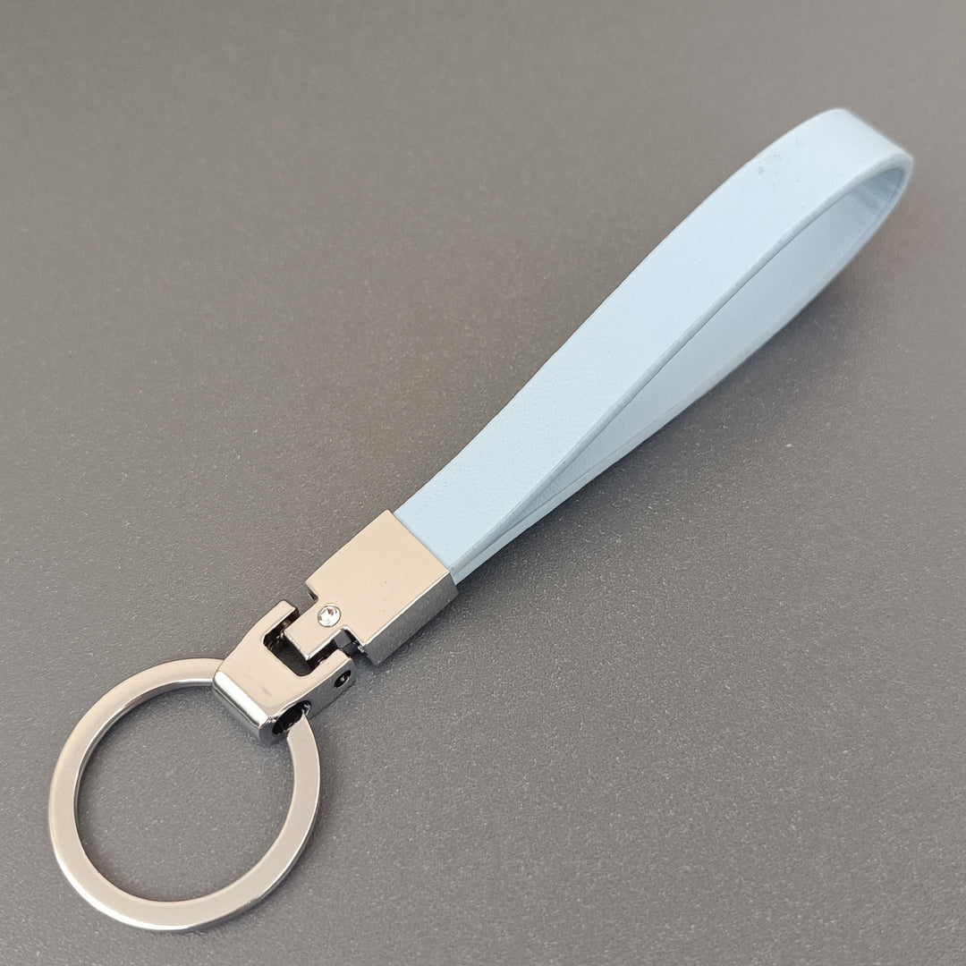 Slim Leather Keyring Bowlift