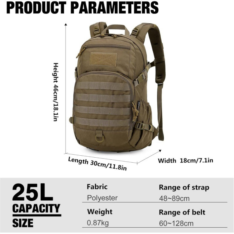 Tactical Multi-Pocket Utility Backpack Bowlift