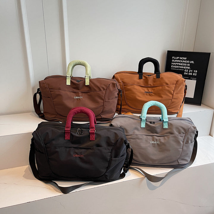 Athletic Travel Bag With Adjustable Shoulder Strap Bowlift
