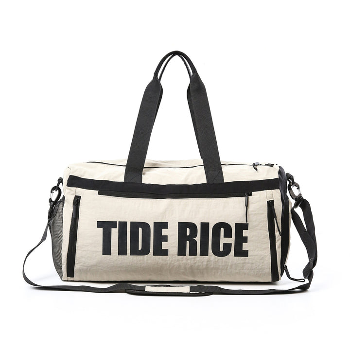 Sporty Duffel Bag With Expandable Interior And Durable Compartments Bowlift
