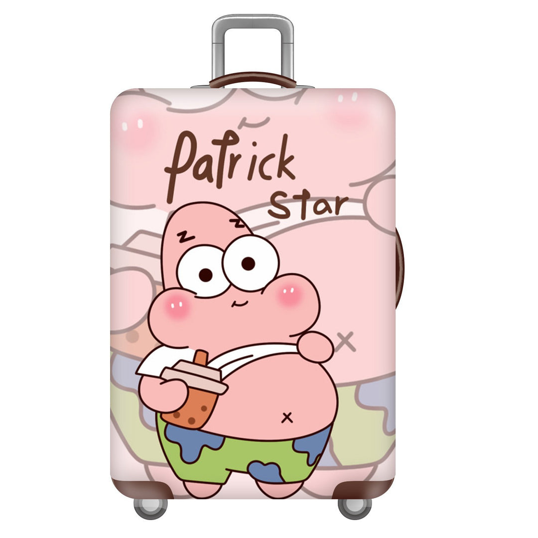 Unisex hard shell suitcase with colorful cartoon design Bowlift