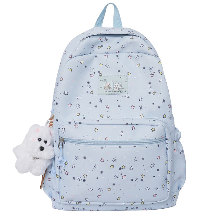 Fun Starry Print Backpack Bowlift