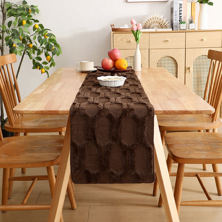 Textured Decorative Table Runner