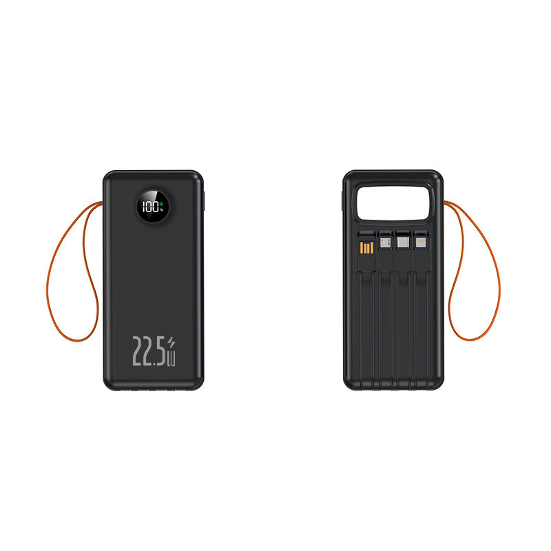 Portable power bank with fast charging function and digital display Bowlift