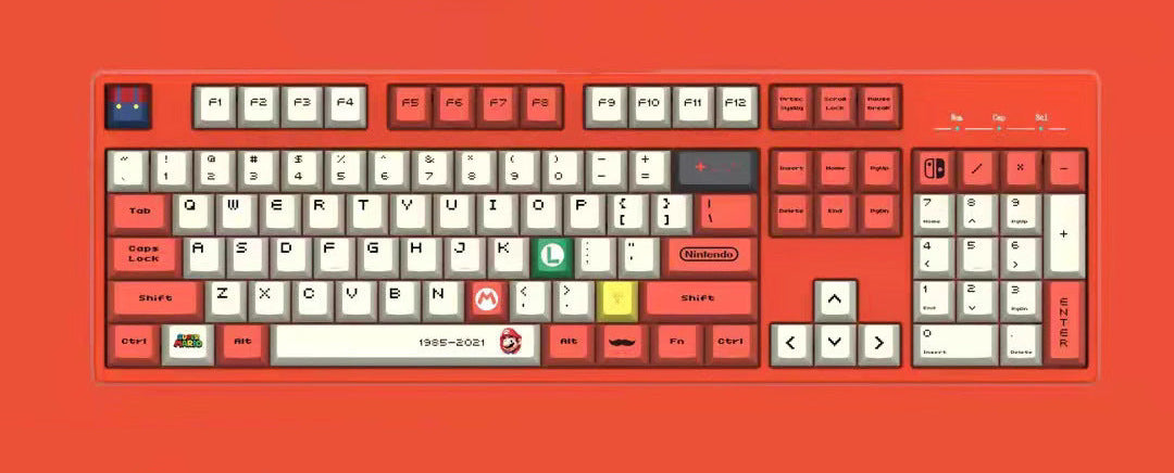 Ocean-Themed Mechanical Keyboard Bowlift