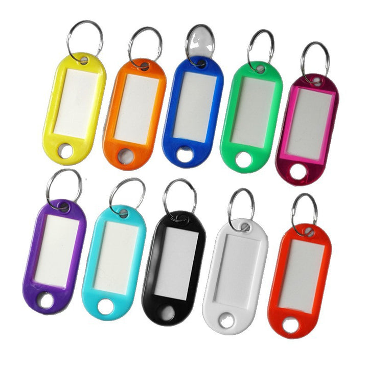 Unisex Label Tag with Clear View Window Bowlift
