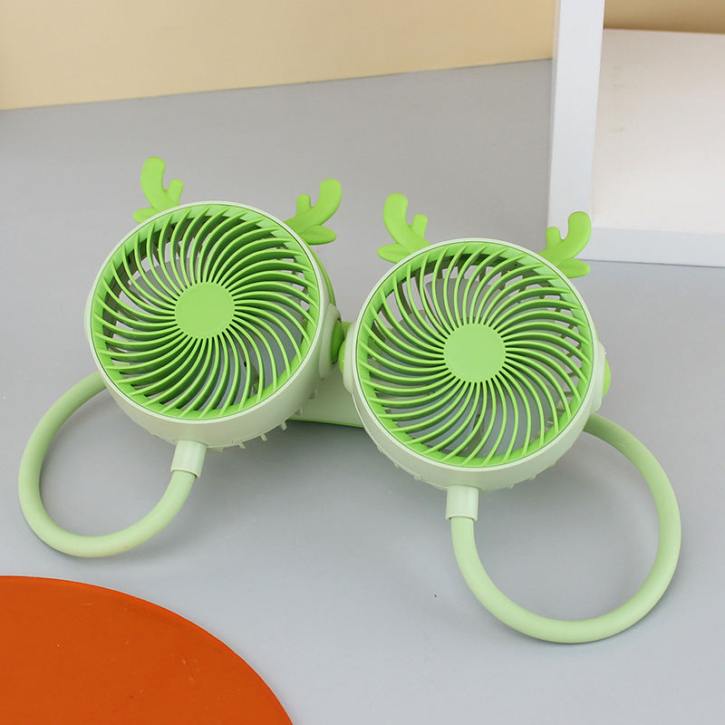 Portable Neck Fan with Flexible Mount Bowlift