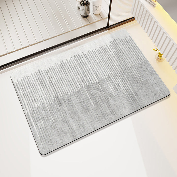 Geometric Patterned Bath Mat