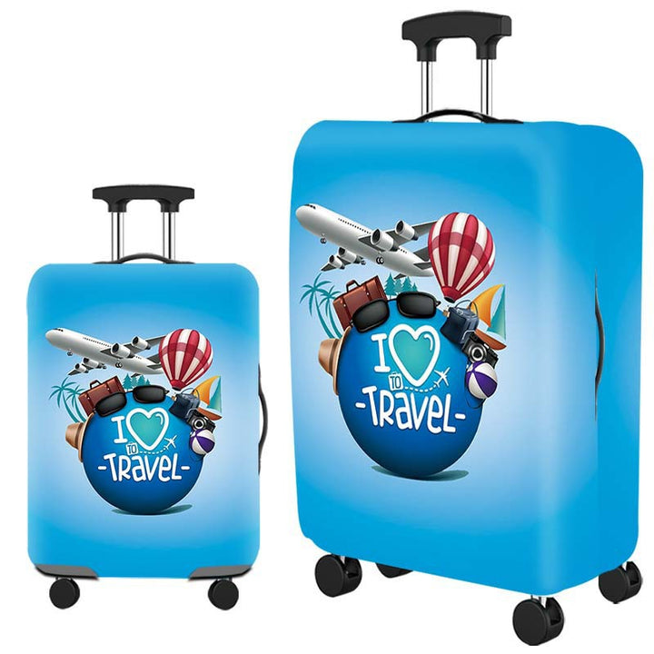 Artistic Travel Hard Shell Suitcase Bowlift