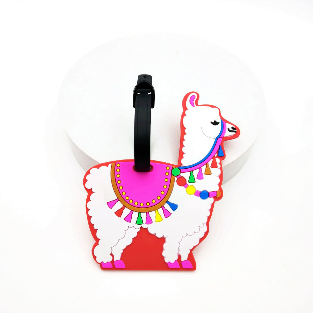Llama-Shaped Luggage Tag Bowlift