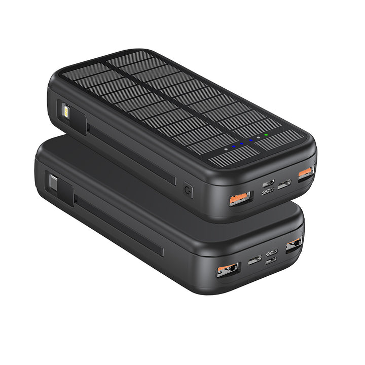 Solar-powered power bank with integrated fast charging function Bowlift