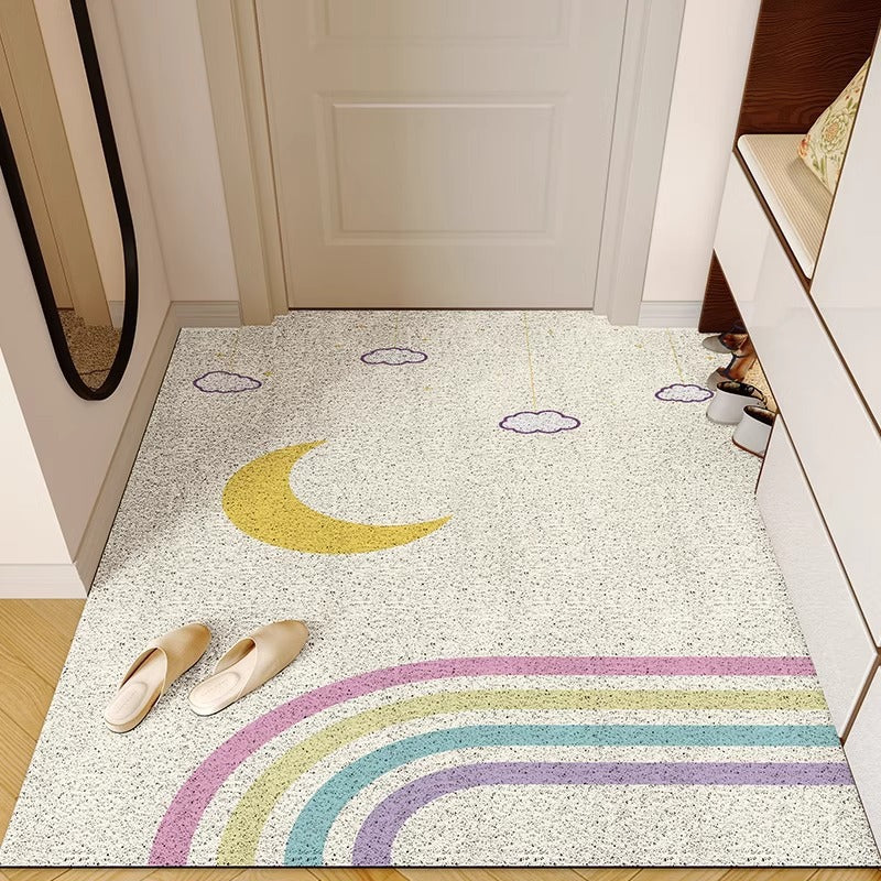 Stylish Terrazzo Design Entryway Mat Bowlift