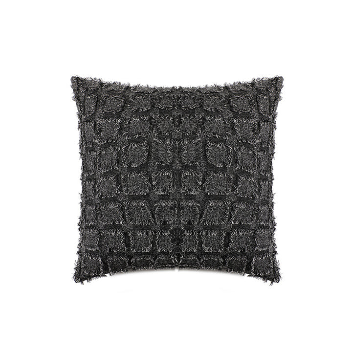 Textured Contemporary Home Accent Pillow