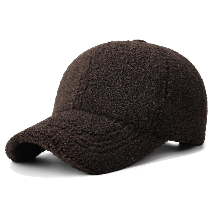 Women's Plush Fleece Baseball Cap Bowlift