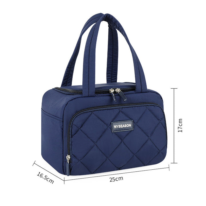 Insulated Quilted Lunch Cooler Bag Bowlift