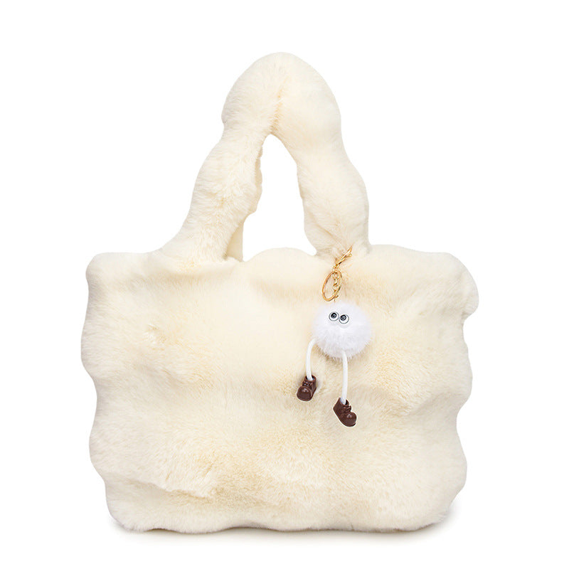 Plush Tote Bag Bowlift