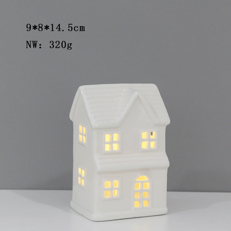 Ceramic House-Shaped Tea Light Holder Bowlift