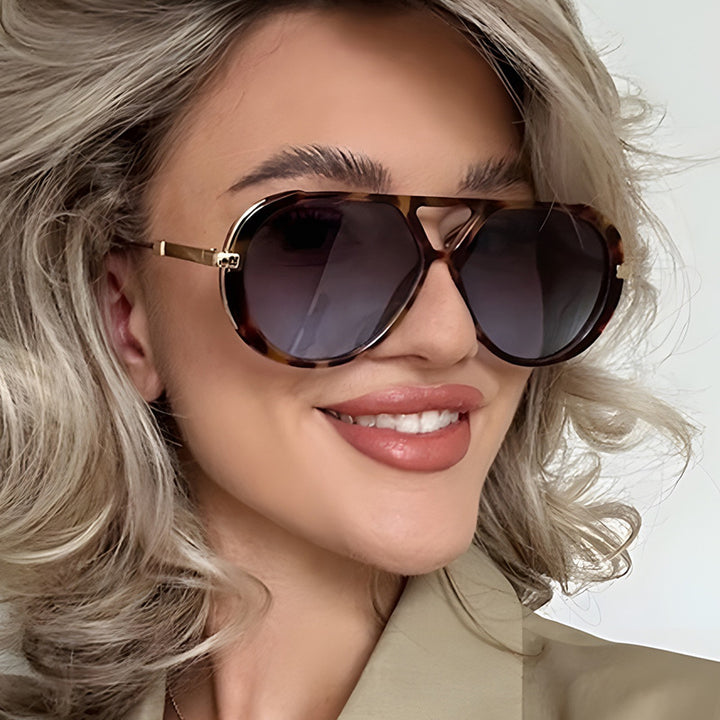 Women's fashionable sunglasses in elegant pilot style Bowlift