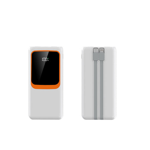 Power bank with integrated fast charging function and digital display Bowlift