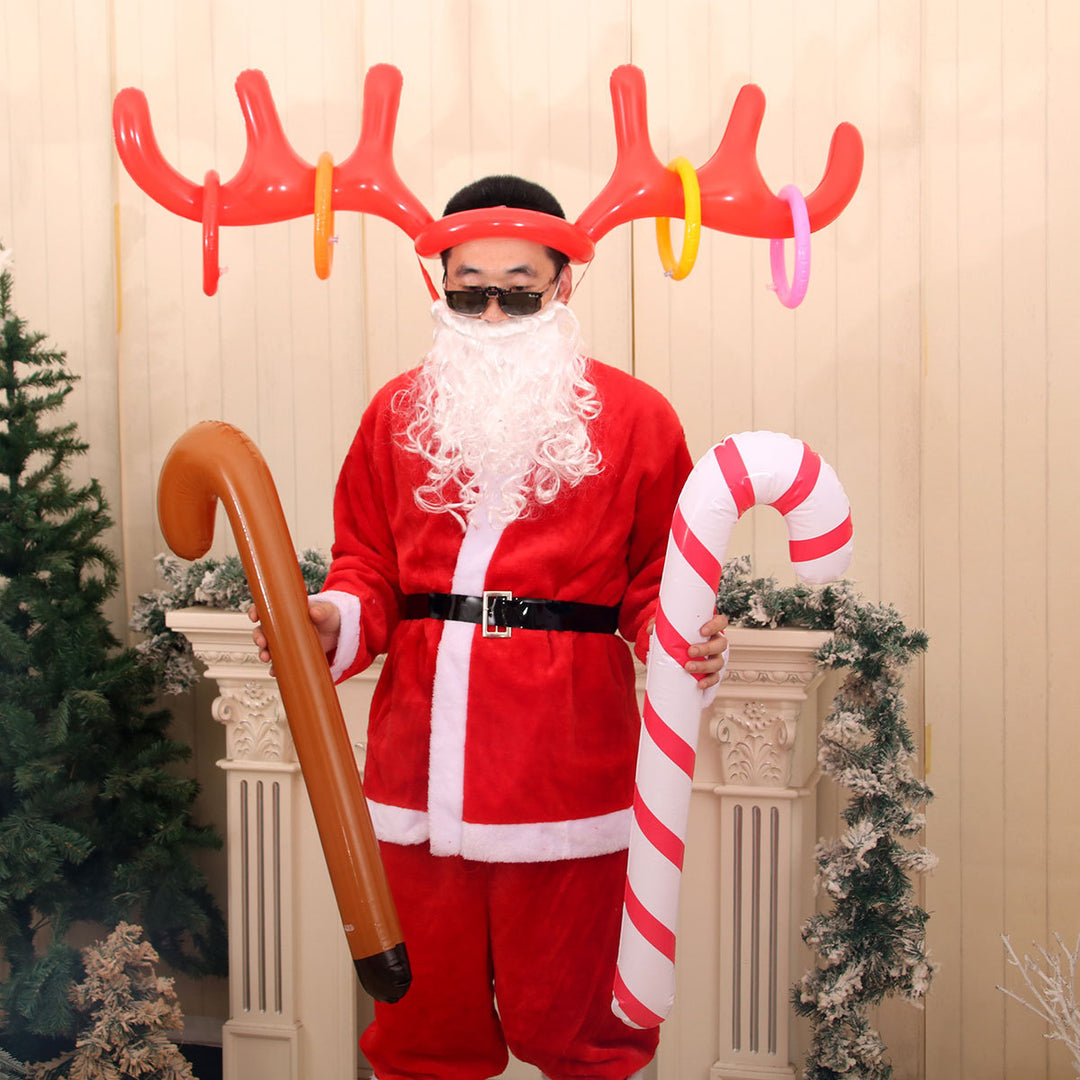 Inflatable Candy Cane Prop Bowlift
