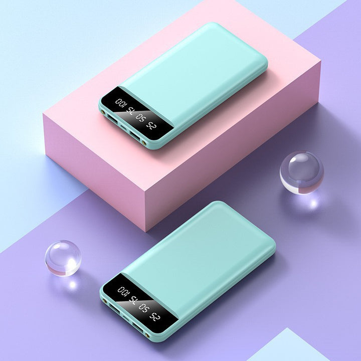 Versatile power bank with fast charging port and digital display Bowlift