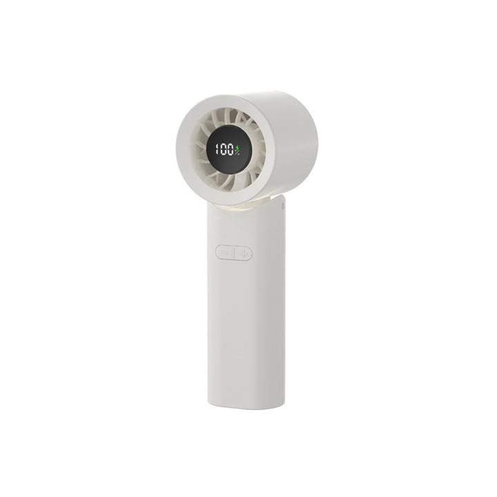 Women's portable mini fan with LED display Bowlift