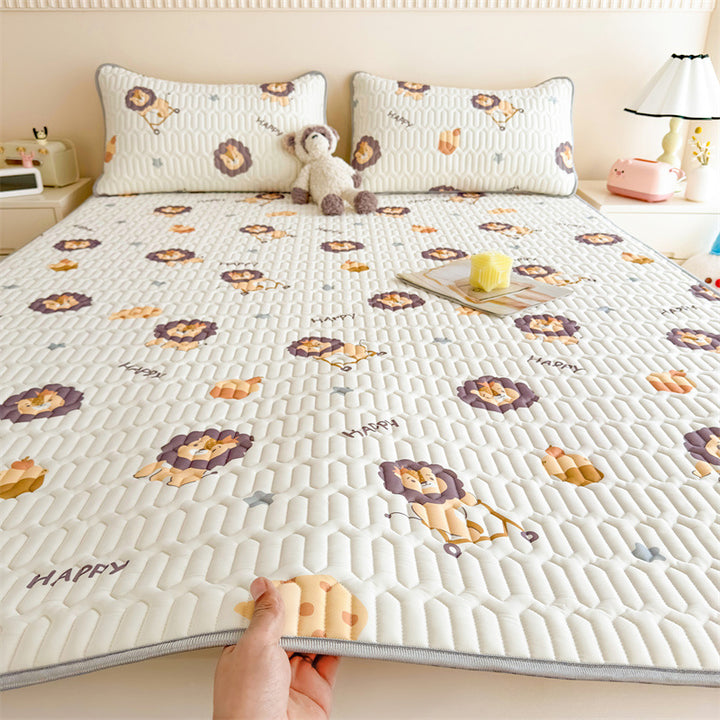 Playful Rainbow Mattress Protector