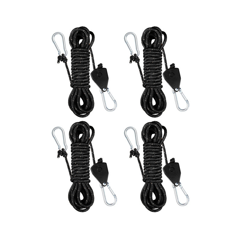 Multifunctional sliding cord with carabiner Bowlift