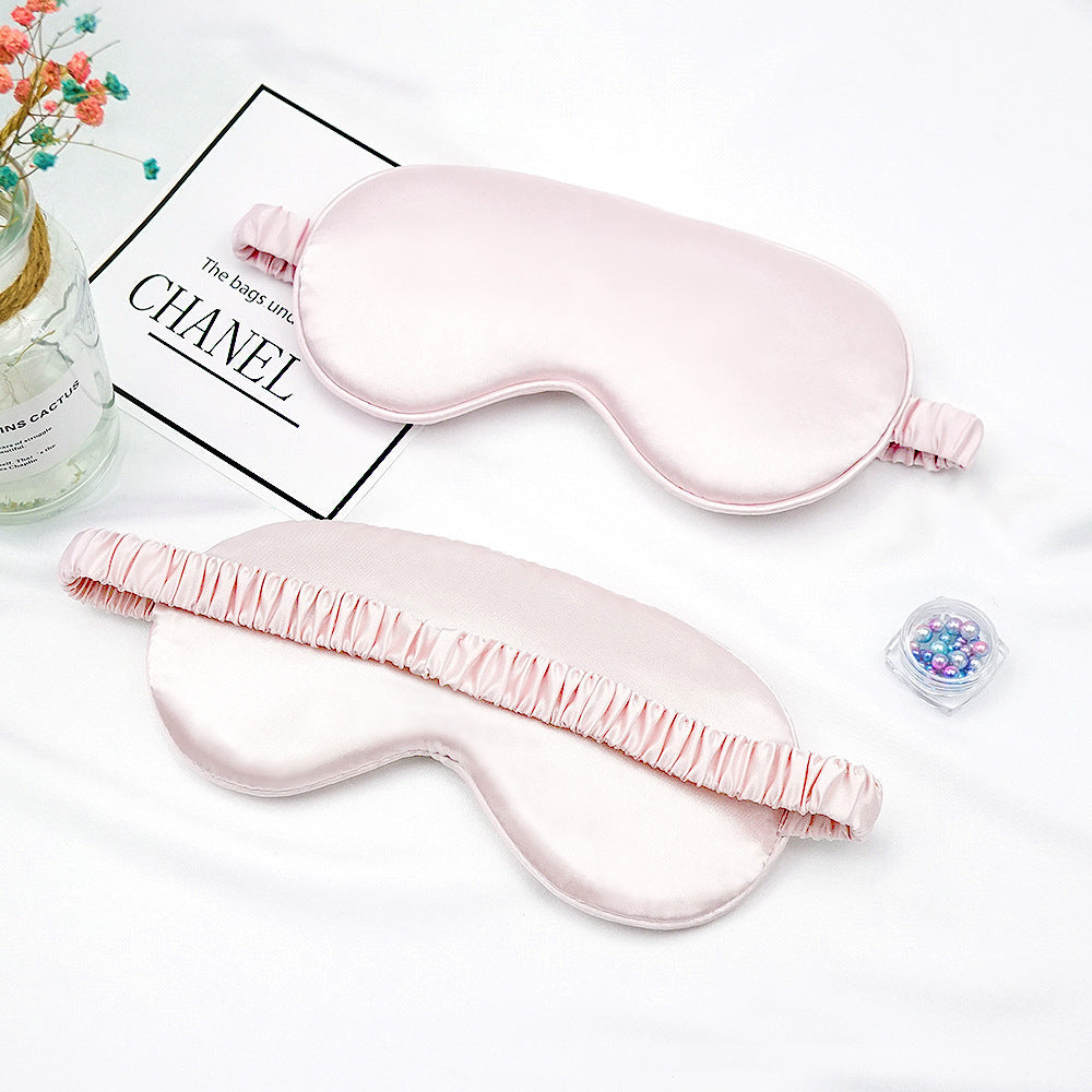 Unisex nan luxurious satin sleep mask with adjustable elastic band and soft padding Bowlift