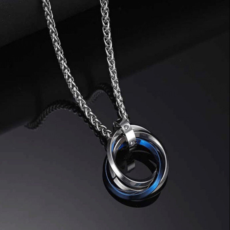 Interlocking Rings Necklace Bowlift