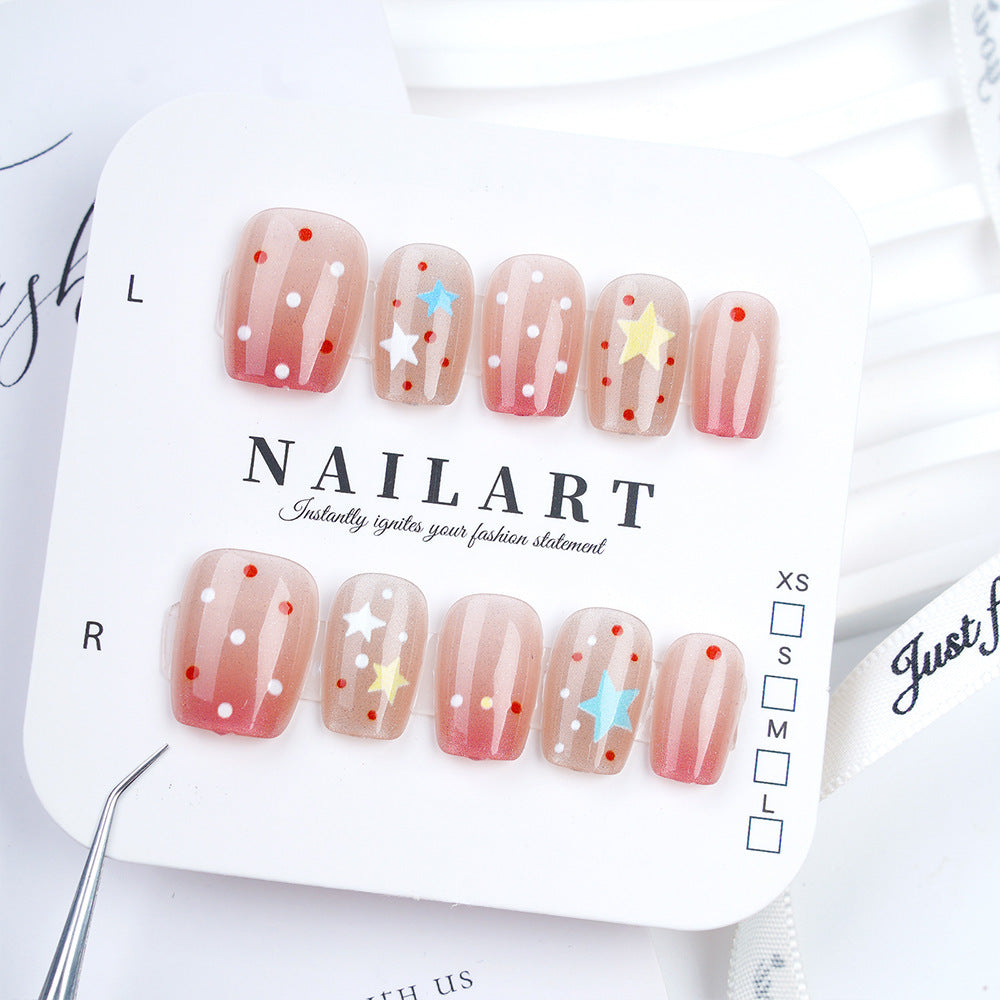 Unique Artistic Press-On Nail Set