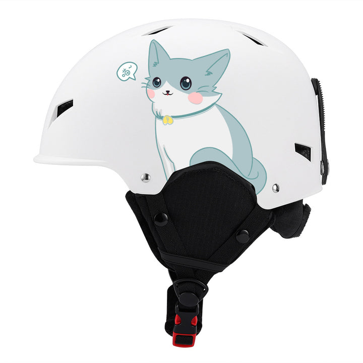 Cartoon-Themed Safety Helmet Bowlift