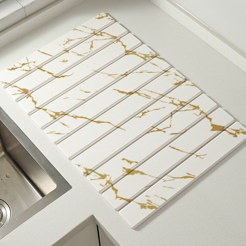 Decorative Kitchen Drying Mat Bowlift