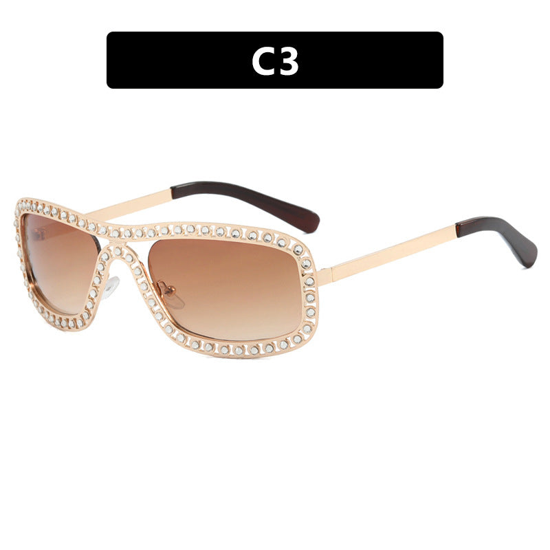 Women’s fashionable sunglasses with sparkling frame Bowlift