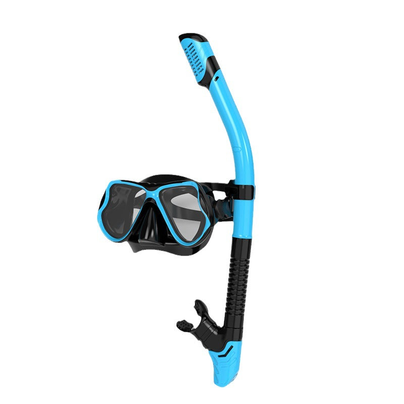 Snorkel mask with ergonomic fit and innovative breathing technology Bowlift