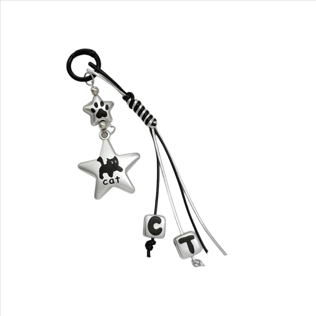 Cat-Themed Decorative Keychain Bowlift