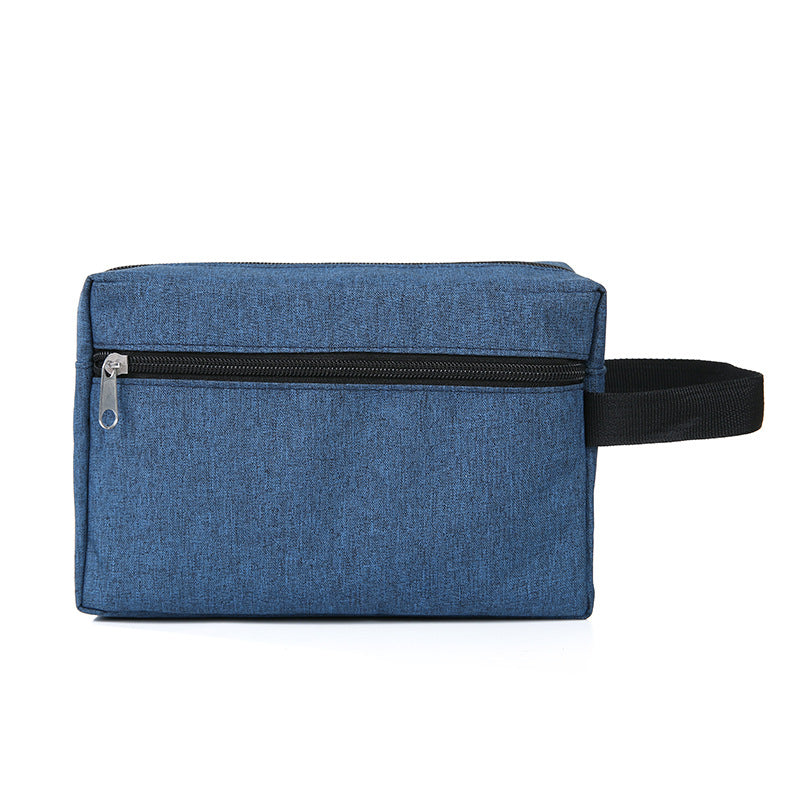 Practical cosmetic bag with two zippers Bowlift