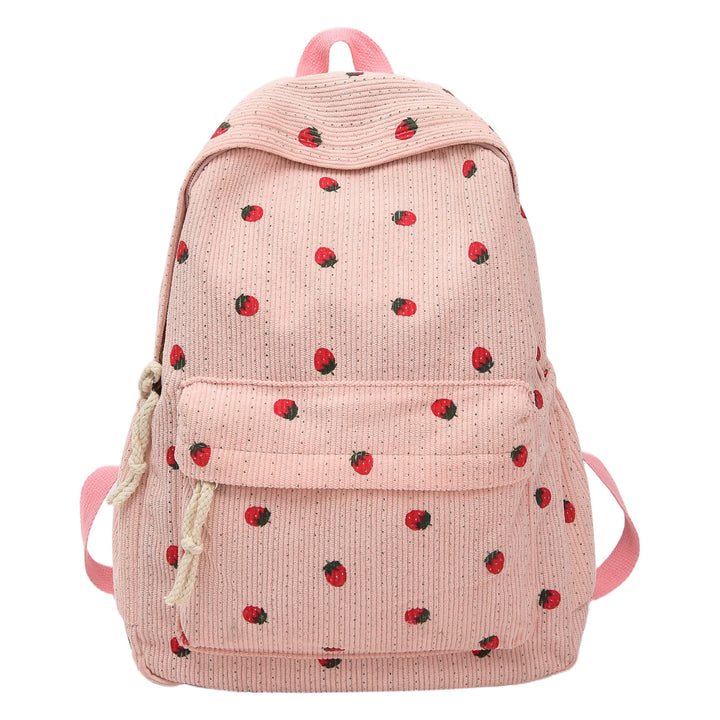 Backpack with Playful Fruit Pattern Bowlift