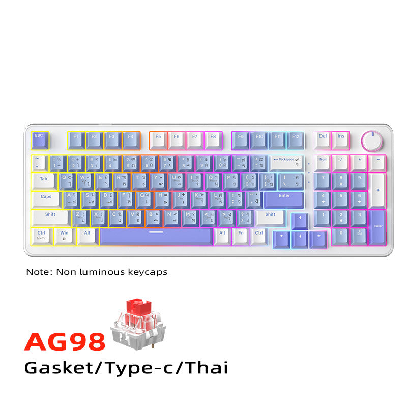 Gasket Mechanical Keyboard Bowlift
