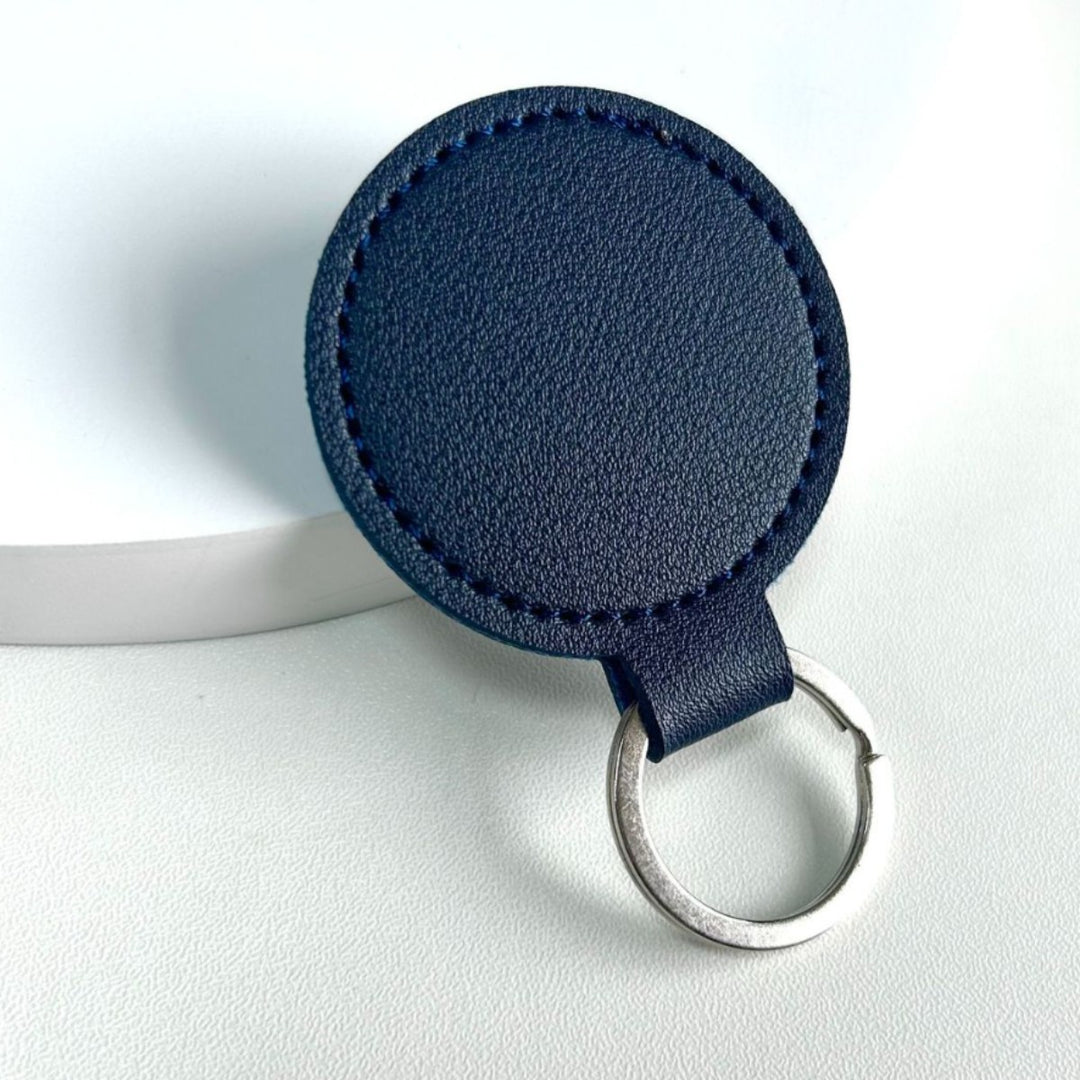 Round Leather Keyring Bowlift