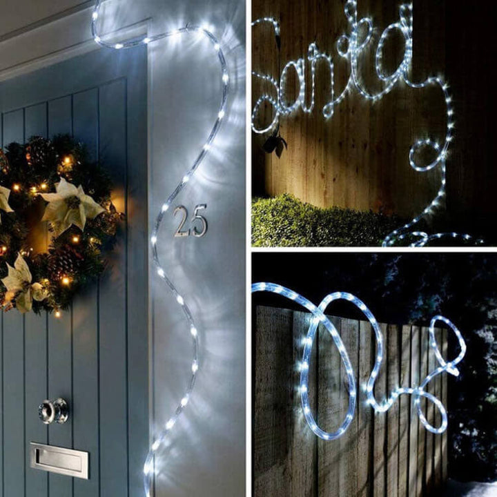 BowLift | LED Solar String Fairy Lights Waterproof Copper Wire Outdoor Tube Fairy Lights