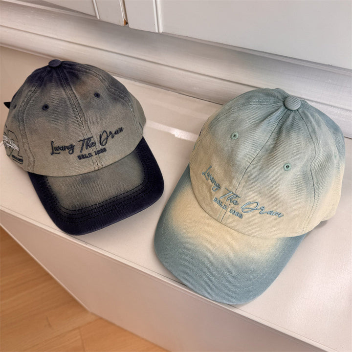 Women's Vintage-Inspired Adjustable Baseball Cap Bowlift
