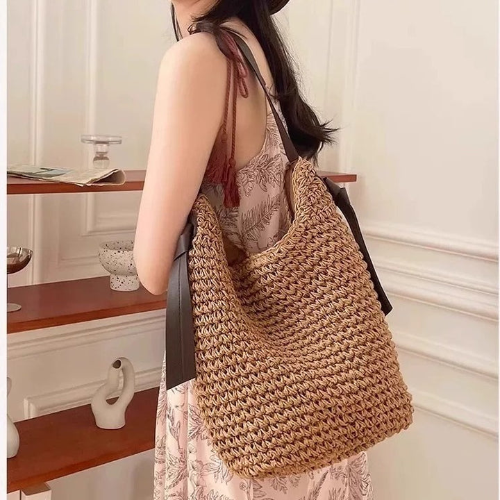 Handbag Made of High-Quality Natural Material with Soft Grip Bowlift