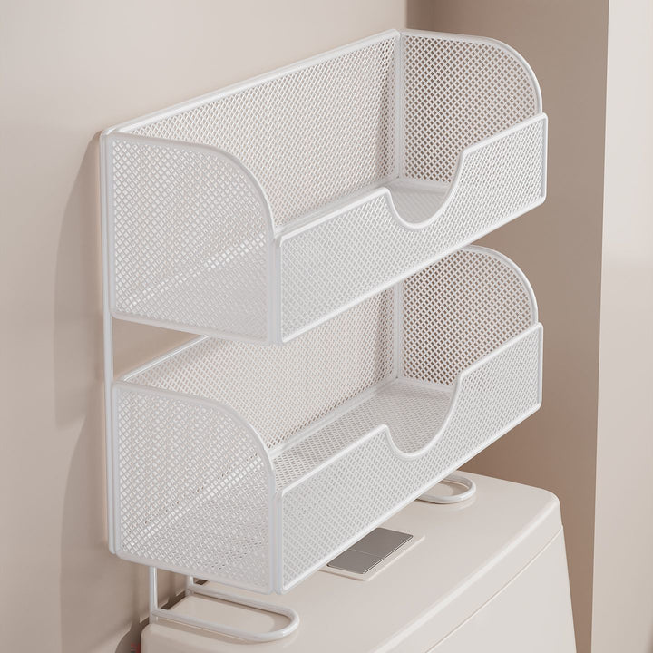 Over-Toilet Storage Organizer Rack Bowlift